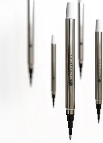 Miniatura 6 de Monteverde USA Rollerball - Recambios para bolígrafos Sheaffer y Sailor, punta fina, negro, paquete de 2, flujo de tinta suave y confiable
