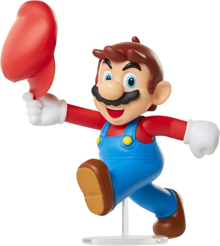 Miniatura 2 de Super Mario Figura de acción de 2.5 pulgadas, sombrero de inclinación de Mario juguete coleccionable