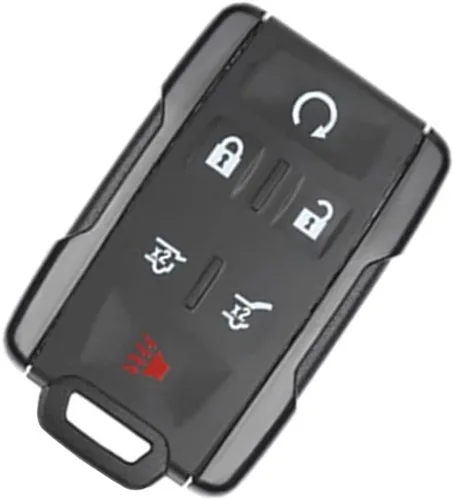 Miniatura 5 de Funda de repuesto para control remoto de entrada sin llave inteligente para llavero para Chevy Chevrolet Silverado Colorado GMC Canyon Sierra 2014