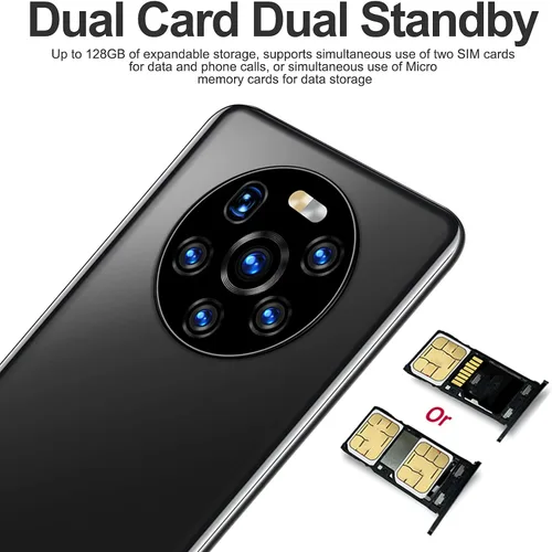 Miniatura 5 de VBESTLIFE Teléfono inteligente Android desbloqueado, 4GB+512MB, con pantalla de 5.45 pulgadas, cámara trasera de 2MP, 3G Dual Card Dual Standby