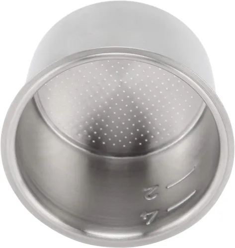 Miniatura 9 de Filtro de café, 4 tazas de 2.008 in de acero inoxidable de una sola pared no presurizada filtro poroso cesta apto para EUPA, para Donlim