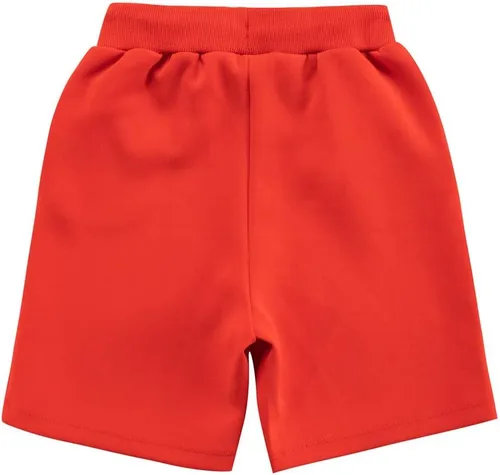 Miniatura 6 de UNCOO - Paquete de 2 pantalones cortos deportivos de tela deportiva saludable para niños (edad 3-12 años)