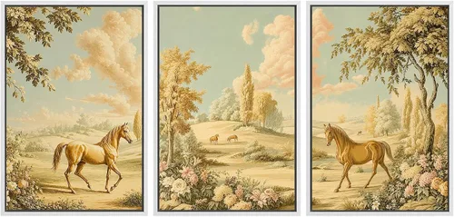Miniatura 59 de SIGNWIN Lienzo enmarcado para pared, juego de arte de collage de hojas transparentes en blanco y negro, ilustraciones de naturaleza silvestre, arte