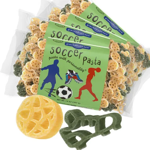 Miniatura 5 de Pastabilities Pasta con forma divertida para niños, sopa de fideos de dinosaurio, divertido dinosaurio con mezcla de sopa temática animal, pasta