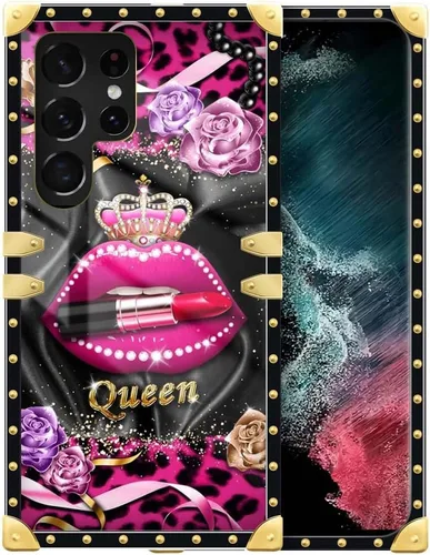 Miniatura 57 de Funda compatible con Samsung Galaxy Note 10 Plus, Lipstick Lips Note 10 Plus para niñas, TPU suave a prueba de golpes, protección rígida