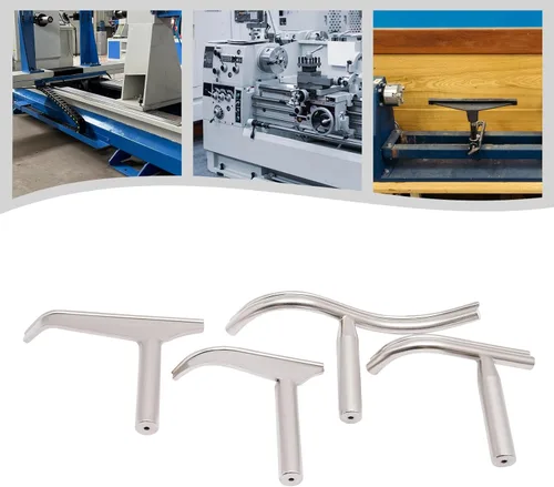 Miniatura 3 de Soporte para herramientas de torno de 0.98 pulgadas, con forma especial, soporte para herramientas de torno de doblado, torno de madera