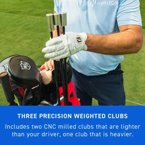 Miniatura 6 de SuperSpeed Golf Sistema de Entrenamiento de Velocidad de Swing Gana Velocidad de Swing y 20 Yardas Speed Sticks™ utilizados por Padraig