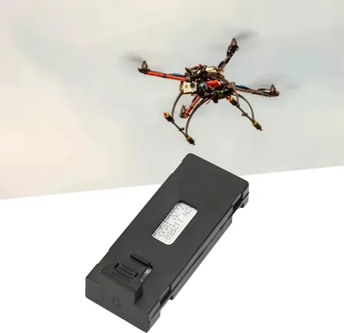 Miniatura 5 de Batería de dron a control remoto, 3.7 V 1800 mAh de alta capacidad, batería de repuesto RC UAV para E88 E525 E99 K3 E100 P1 S98 P7 P10 P8 S11 P8
