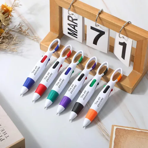Miniatura 3 de Kosiz 30 unidades de regalo de graduación para enfermeras, multicolor, 4 en 1, bolígrafos retráctiles para enfermeras, bolígrafos retráctiles