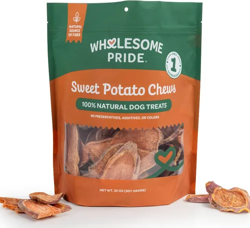 Miniatura 15 de Wholesome Pride - Caprichos de batata – premios naturales para perros – veganos, sin gluten y sin granos