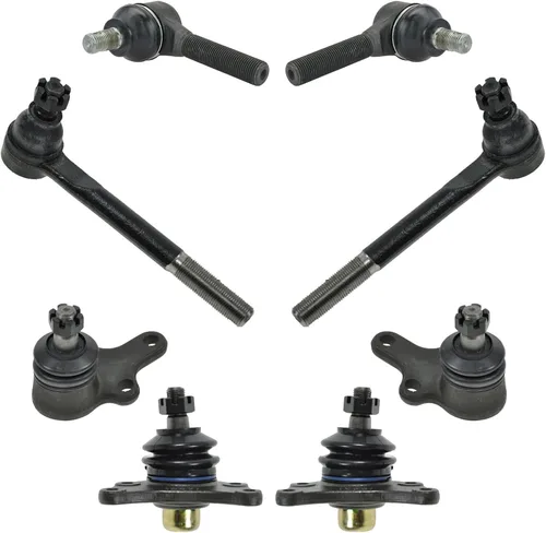 TRQ Kit de dirección delantera y suspensión con barra de acoplamiento de rótula compatible con Toyota Pickup 1989-1995