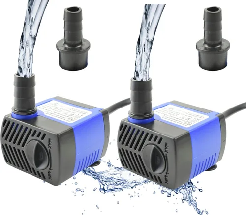 Miniatura 15 de CONQUERALL Pequeña bomba de agua sumergible 118GPH 8W Smart para la circulación de la irrigación de la fuente del jardín