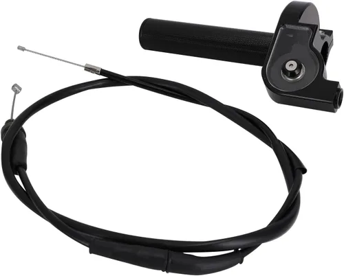 Miniatura 3 de JFG RACING Conjunto de Acelerador para Motocicleta, 7/8" 22mm Puños de Acelerador de Giro Rápido con Cable de Acelerador de Aleación de Aluminio