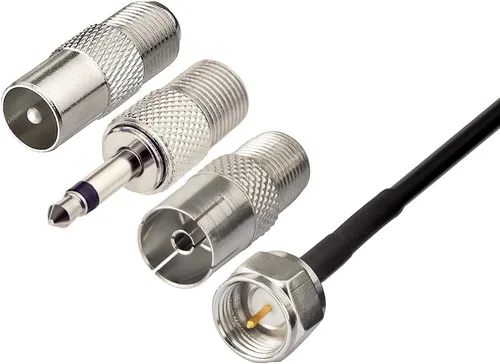 Miniatura 9 de Bingfu Antena dipolo de radio FM para receptor estéreo interior Pioneer Onkyo Yamaha Marantz Bose Wave Sistema de música FM Radio FM Receptor