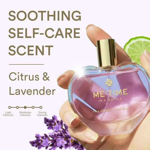 Miniatura 3 de THE HEART COMPANY TIEMPO PARA MÍ en una botella Perfume de lavanda para mujer Fragancia de Eau de Parfum en aerosol para mujeres veganas 75ml