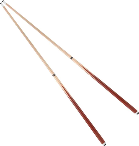 HMQQ Taco de billar de 2 piezas con color café y punta de cuero de 13mm, peso de 20 onzas (48" juego de 2/juego de 4, 58" juego de 2/juego de