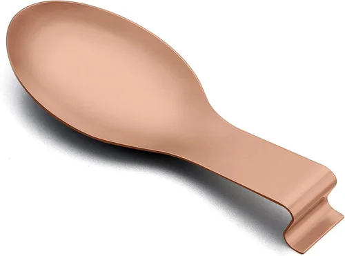 Miniatura 11 de E-far - Soporte para cuchara de acero inoxidable negro mate, soporte para espátula para estufa de cocina, tamaño grande y apto para lavavajillas