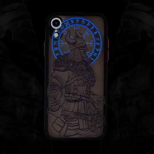 Miniatura 15 de Cool Gladiator - Funda para teléfono con relieve 3D, compatible con iPhone 7/8/SE, transparente esmerilado y moderno