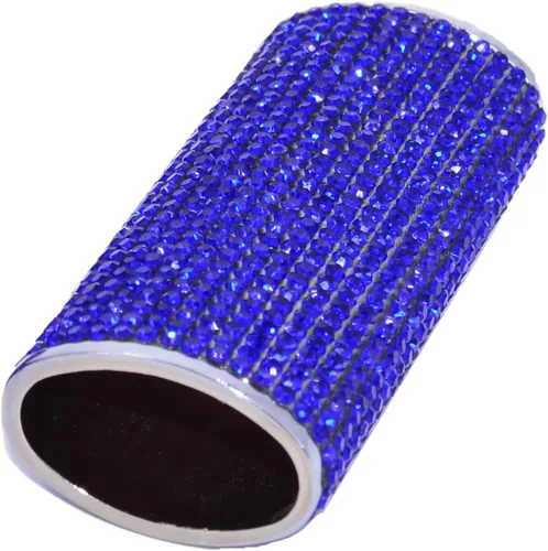 Miniatura 2 de Bling Bedazzled - Funda para encendedor de diamantes de imitación (zafiro)
