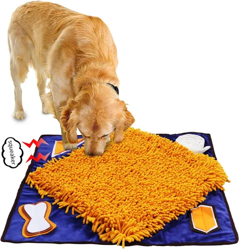 Tapete de olfateo para perros, tapete interactivo para alimentación para el aburrimiento, fomenta las habilidades naturales de búsqueda de alimento