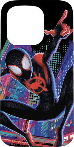 Miniatura 14 de Funda para iPhone 13 Pro Max Marvel Spider-Man Into the Spider-Verse Miles Morales City