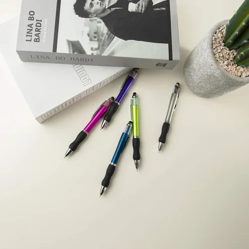 Miniatura 6 de MiSiBao Bolígrafos de escritura, paquete de 14 (10 unidades + 4 repuestos) con puntas de lápiz capacitivo de 0.039 in de punta media, bolígrafo