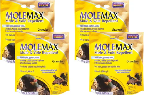 Miniatura 10 de Bonide 692150 Mole Max gránulos repelentes de topos, 10 libras