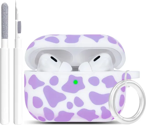 Miniatura 11 de Funda de Airpod Pro de silicona suave - Funda de estuche de carga de LitoDream para AirPods Pro de Apple, lindo protector de estuche para mujeres