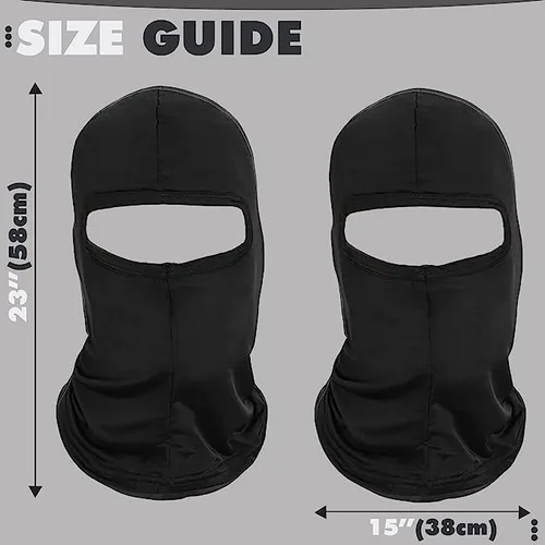 Miniatura 3 de Pasamontañas de seda para hombre, transpirable, para usar debajo del casco, resistente al viento, pasamontañas para motocicleta