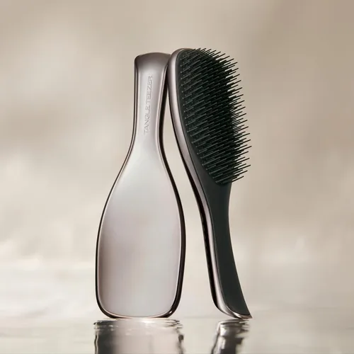 Miniatura 2 de Cepillo Desenredante Tangle Teezer Chrome Ultimate para Cabello Húmedo y Seco, Elimina Nudos y Reduce la Rotura para Tipos de Cabello Liso a Rizado