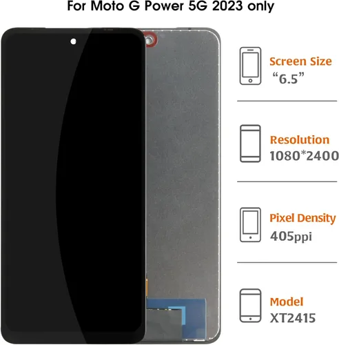 Miniatura 2 de Original para Motorola Moto G Power 5G 2023 6.5 "OEM LCD reemplazo XT2311 pantalla LCD táctil digitalizador Asamblea con herramientas de reparación