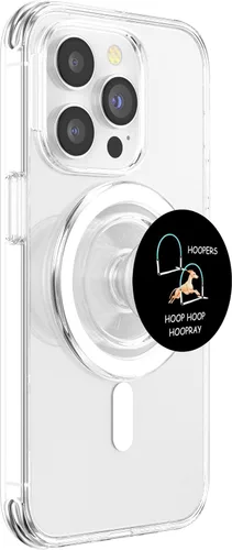 Miniatura 3 de Dog Agility - Hoopers para perros Greyhound Whippet - Hoop Hoopray PopSockets MagSafe PopGrip para iPhone