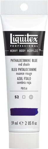 Miniatura 184 de Liquitex Pintura Acrílica Profesional de Cuerpo Pesado, Tubo de 2 oz (59ml), Rojo Fluorescente