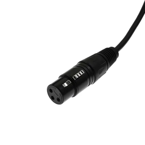 Miniatura 4 de Cable adaptador XLR de 3 pines a RJ45 hembra, conector XLR a RJ45 Ethernet, extensión CAT5 para la serie de controladores DMX-CON de 1.1 pies