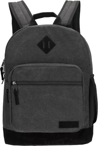Miniatura 12 de Wrangler Yellowstone Mochila resistente al agua para viajes, mochila casual para portátil o cuaderno, negro cuerda, Mediana, Mochilas Daypack