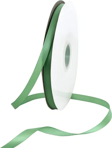 Miniatura 55 de TONIFUL 1-1/2 Pulgadas (40mm) x 100 Yardas de Cinta de Satén Verde Oscuro Ancha de Tela Sólida para Envolver Regalos, Cinta para Silla, Cinta