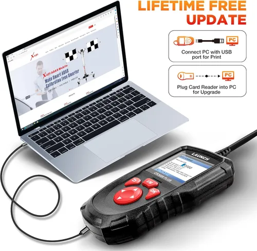 Miniatura 8 de LAUNCH Escáner Profesional OBD2 Herramienta de Diagnóstico CR3008 Plus, I/M de Una Tecla, Lector de Códigos con Actualización de por Vida, Lector