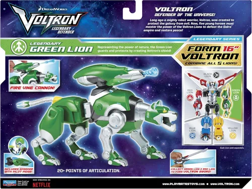 Miniatura 6 de Figura de acción del León Rojo de Voltron, Verde