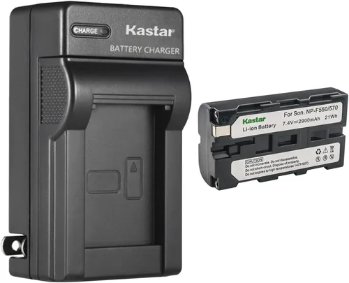 Kastar 1-Pack Battery and AC Wall Charger Replacement for Z Cam E2-S6 Super 35 6K Cinema Camera, Z Cam E2-F6 Full-Frame 6K Cinema Camera, Z Cam
