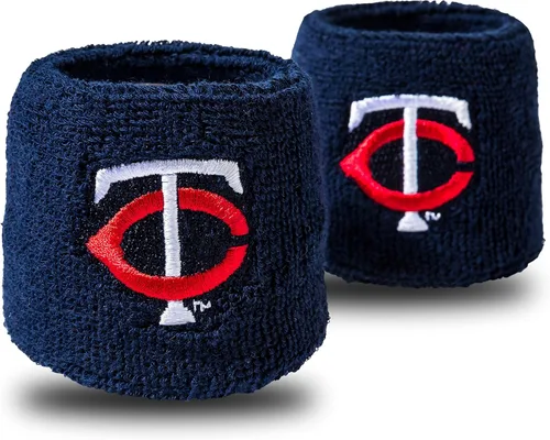Miniatura 33 de Franklin Sports MLB - Pulseras de béisbol con licencia del equipo, pulseras de sudor con logotipo del equipo de la MLB, ideales para disfraces