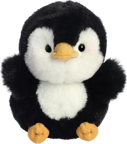 Miniatura 7 de Aurora® Playful Rolly Pet™ Bee Happy™ - Animal de peluche, tamaño compacto para diversión sobre la marcha, para adultos, niños, cumpleaños