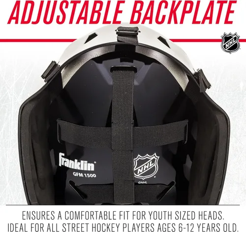 Miniatura 3 de Máscara facial Franklin Sports GFM 1500 NHL, para portero
