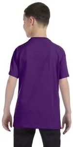 Miniatura 2 de Gildan Camiseta juvenil de 53 oz - Estilo # G500B etiqueta original