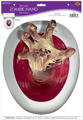 Miniatura 6 de Zombie-Hand Peel 'N Place - Cubreinodoro