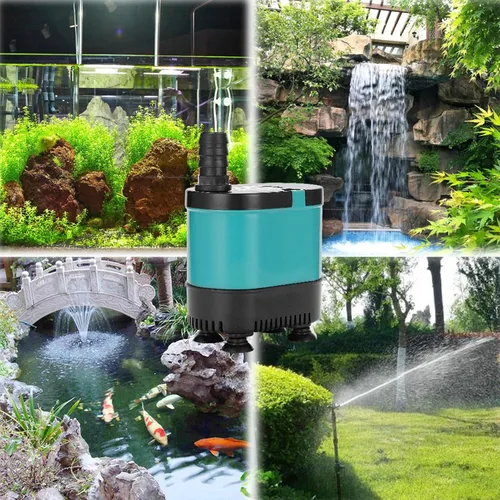 Miniatura 3 de Bomba de sumidero sumergible, bomba de fuente de agua con ventosa - Fuente de agua sin contaminación, para fuentes, acuario, pecera, estanque