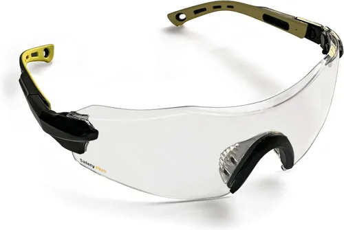 Miniatura 4 de Gafas de seguridad antivaho (lente transparente) SPG801CL-AF, ANSI Z87.1, resistentes a los arañazos, lente envolvente, patillas y bisagras