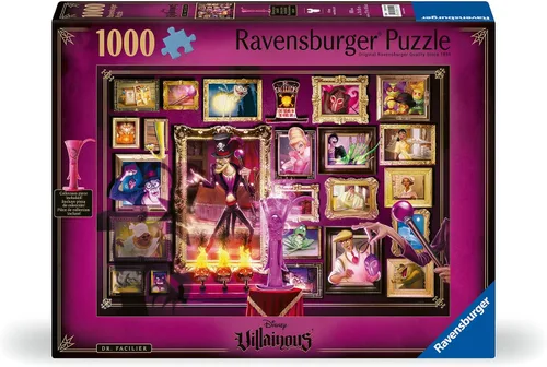 Miniatura 6 de Ravensburger Disney Villainous: Dr.Facilier - Rompecabezas de 1000 piezas para adultos, 16523, cada pieza es única, la tecnología Softclick