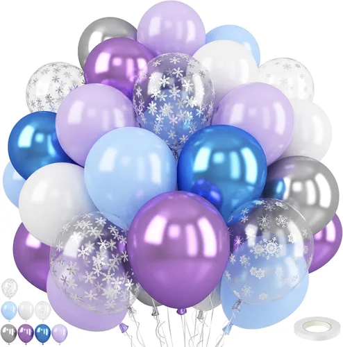 Miniatura 22 de Globos de látex azul marino, azul oscuro, verde y blanco, 12 pulgadas, con cinta para cumpleaños, baby shower, safari en la selva, decoraciones