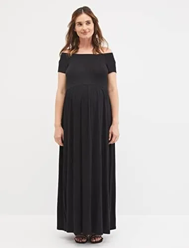 Miniatura 5 de Motherhood Maternity Vestido largo de maternidad para mujer, casual, sesión de fotos o baby shower