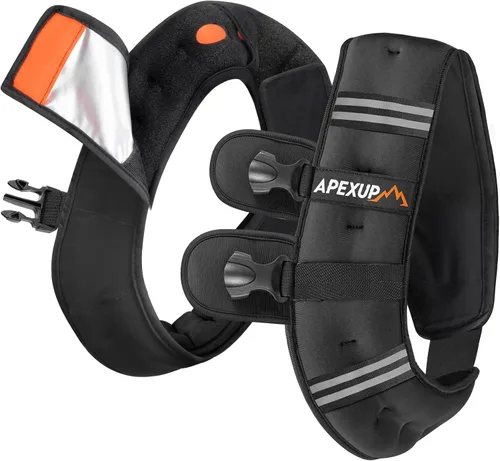 Miniatura 36 de APEXUP - Chaleco con peso de 5, 10, 15, 20, 25 y 30 libras para hombre y mujer, con rayas reflectantes, equipo para entrenamiento de fuerza y correr